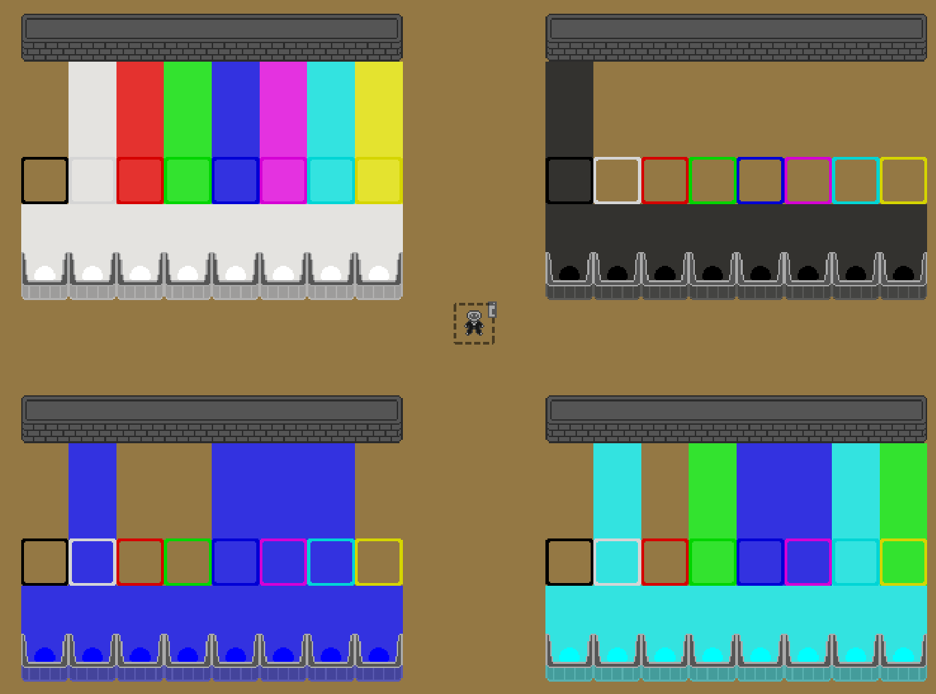 Toroban - Color areas filtering light